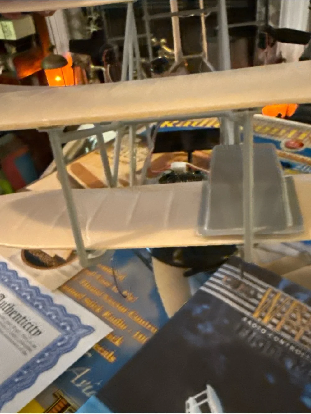 Megatech Wright Flyer Electric RTR Scale RC Plane 1903 MTC7703 *For Parts Only**